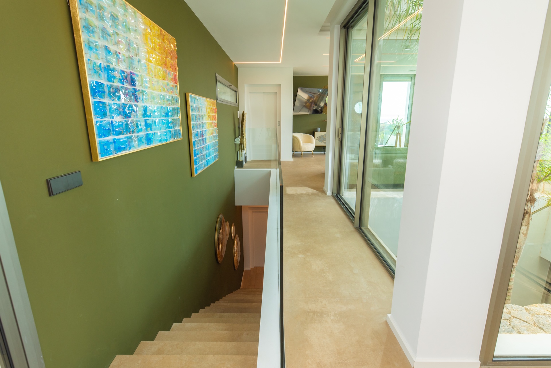 Resa Estates Ibiza sale villa Marlin vieuws stairs.jpg